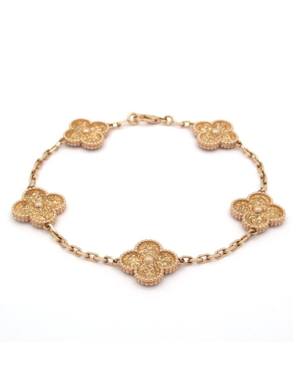 Van Cleef & Arpels Bracelet Vintage Alhambra 18k Pink Gold